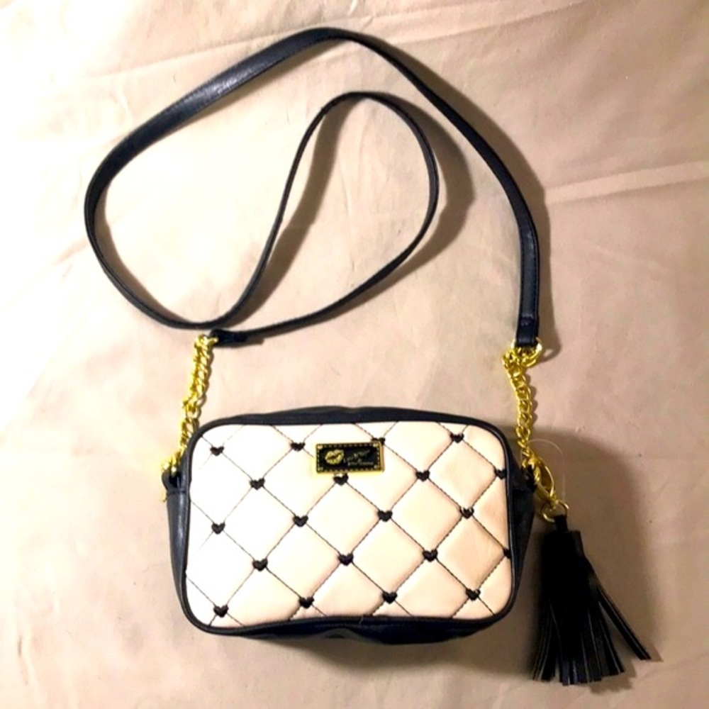 Betsy Johnson crossbody, small shoulder bag